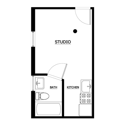 FLOOR PLAN - STUDIO