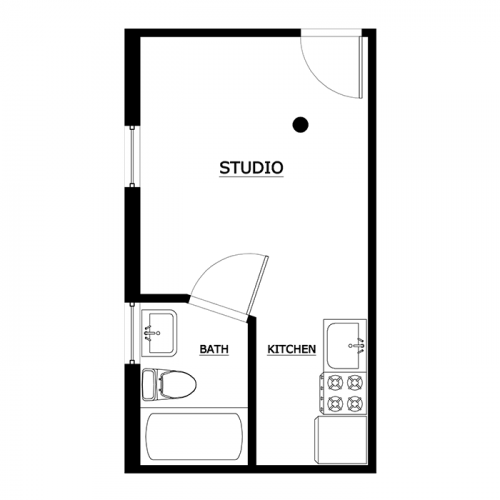 FLOOR PLAN - STUDIO